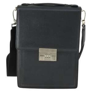 Bally Leather Shoulder Bag Black